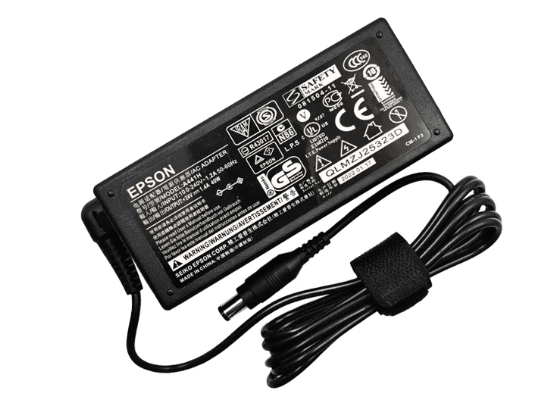 NEW 24V 1.3A 1.4A A411E A441H AC Adapter for EPSON GT-S80 GT-S50 GT-S55 GT-S85 Scanner Power Supply Cord 6.